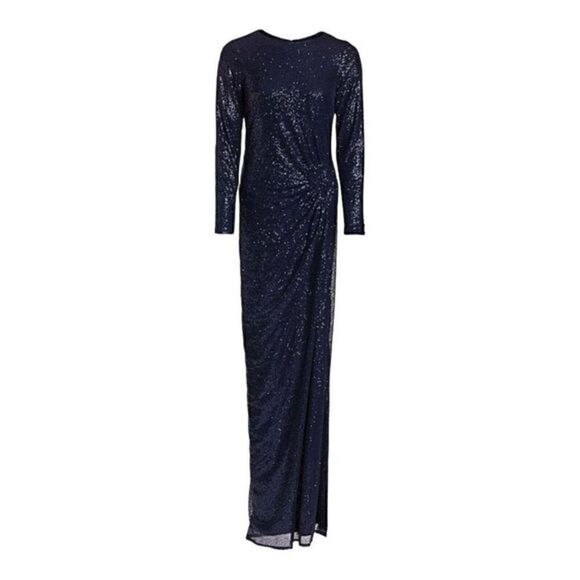 Teri Jon by Rickie Freeman Sequin Embellishments Column Gown size 4 NWT - Picture 2 of 9